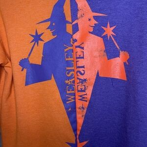 Harry Potter Ron Weasley Wizarding Wrld Universal Studios Orange Purple Hoodie